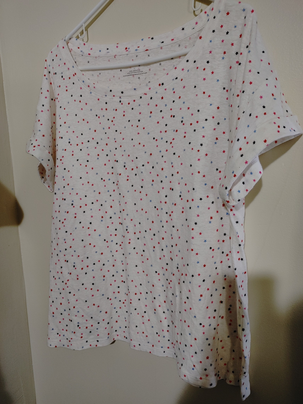 White Star Print Tee